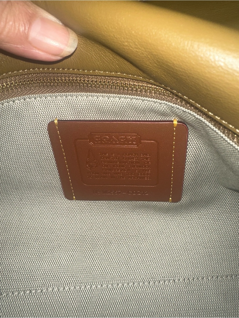 Coach haversack bag - Picture 9 of 10